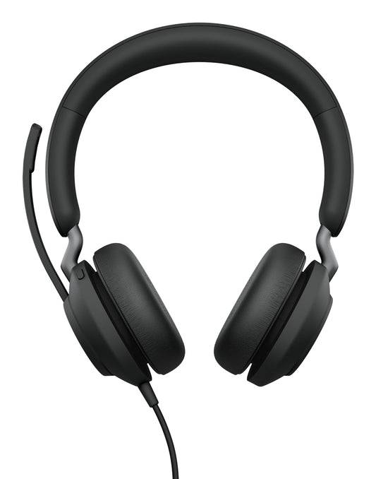 Jabra Evolve2 40 SE Headset Wired Head-band Office/Call center USB Type-C / USB Type-A Black product image