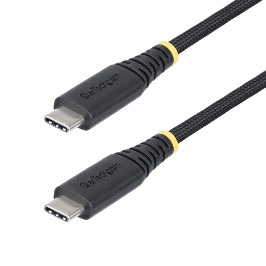 StarTech.com 6ft (2m) USB-C Charging Cable, Durable and Ultra-Flexible, 240W (5A) PD EPR, USB 2.0 Laptop Charger Cable, USB-IF Certified, Rugged USB-C Charging Cord product image