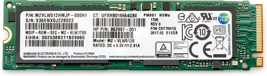 HP 1TB PCIe-4x4 NVMe TLC Solid State Drive