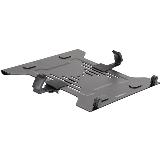 StarTech.com VESA Laptop Tray - Adjustable Monitor Arm Laptop Tray Secures Notebooks (4.5kg / 9.9lb) - 75x75 &...