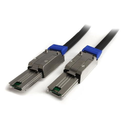 StarTech.com 1m External Mini SAS Cable - Serial Attached SCSI SFF-8088 to SFF-8088 - TAA product image