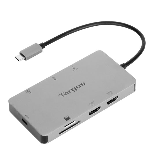Targus DOCK423AU laptop dock/port replicator Wired USB 3.2 Gen 1 (3.1 Gen 1) Type-C Silver