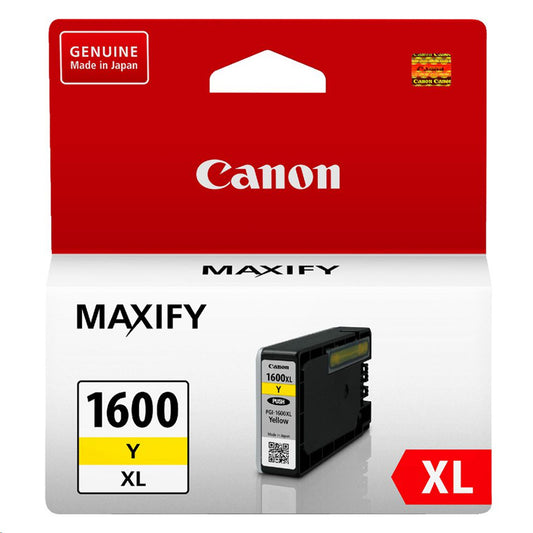 Genuine Canon Ink Cartridge PGI-1600XL Y OCN - PGI-1600XL Y OCN