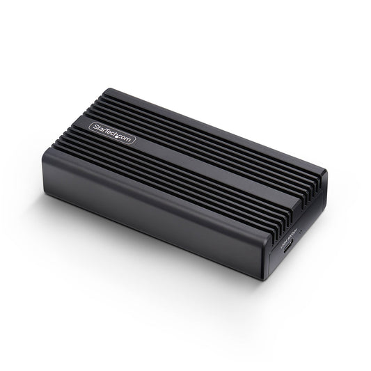 StarTech.com USB4 M.2 NVMe Enclosure, 40Gbps, External USB-C/Thunderbolt NVMe SSD Enclosure, Aluminum Heatsink Case, B+M/M-Key product image