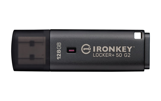 Kingston Technology IronKey 128GB Locker Plus 50 G2, FIPS 197, AES-256 product image