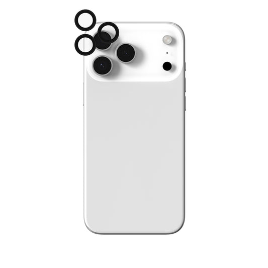 InvisibleShield Glass Elite (CameraRings) Lens Protection For Apple iPhone 17 Pro/17 Pro Max 16 Pro/16 Pro Max/15 Pro/15 Pro Max Black - ZAGG