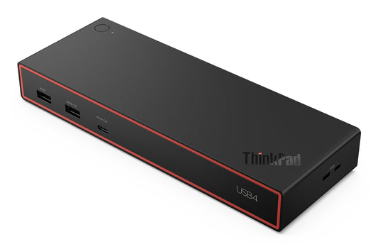 Lenovo ThinkPad USB4 Dock 5000 Wired Thunderbolt 4 Black - Lenovo