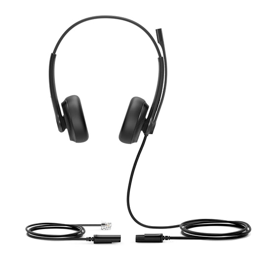 Yealink YHS34 Dual Headset Wired Head-band Calls/Music Black product image