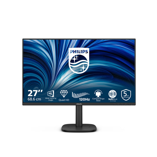 Philips 27B2N3500J/75 computer monitor 68.6 cm (27") 2560 x 1440 pixels 2K LCD Black - Philips