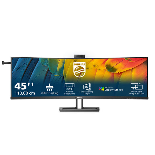 Philips 6000 series 45B1U6900CH/75 computer monitor 113 cm (44.5") 5120 x 1440 pixels UltraWide Dual Quad HD LCD Black product image