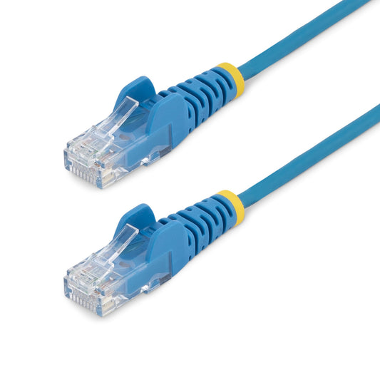 StarTech 2 m CAT6 Cable - Slim - Snagless RJ45 Connectors - Blue