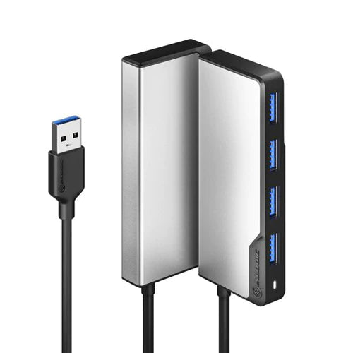 ALOGIC USB-A FUSION SWIFT 4-IN-1 HUB -S.GREY (UAFUUA-SGR)