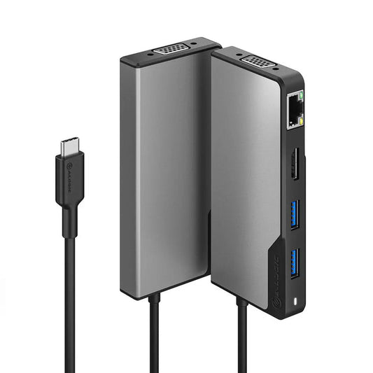 ALOGIC USB-C FUSION MAX 6-IN-1 HUB-SPACE GREY (UCFUPRGVV2-SGR)
