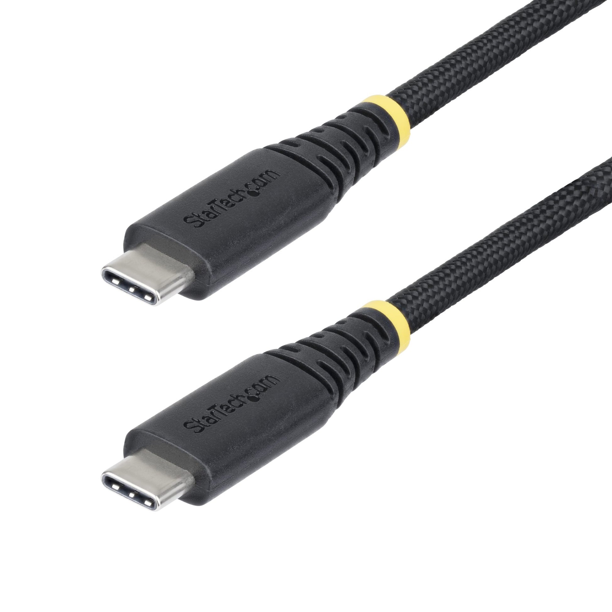 StarTech.com 10ft (3m) USB-C Charging Cable, Durable and Ultra-Flexible, 240W (5A) PD EPR, USB 2.0 Laptop Charger Cable, USB-IF Certified, Rugged USB-C Charging Cord product image