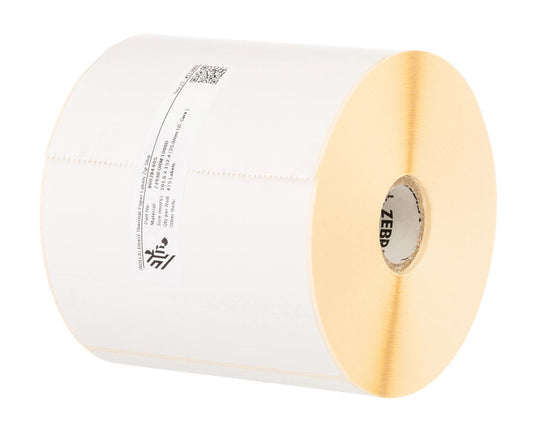 Zebra Z-Perform 1000D Label, 25.4mm Core | 6/Box | 430 labels per roll | Direct Thermal