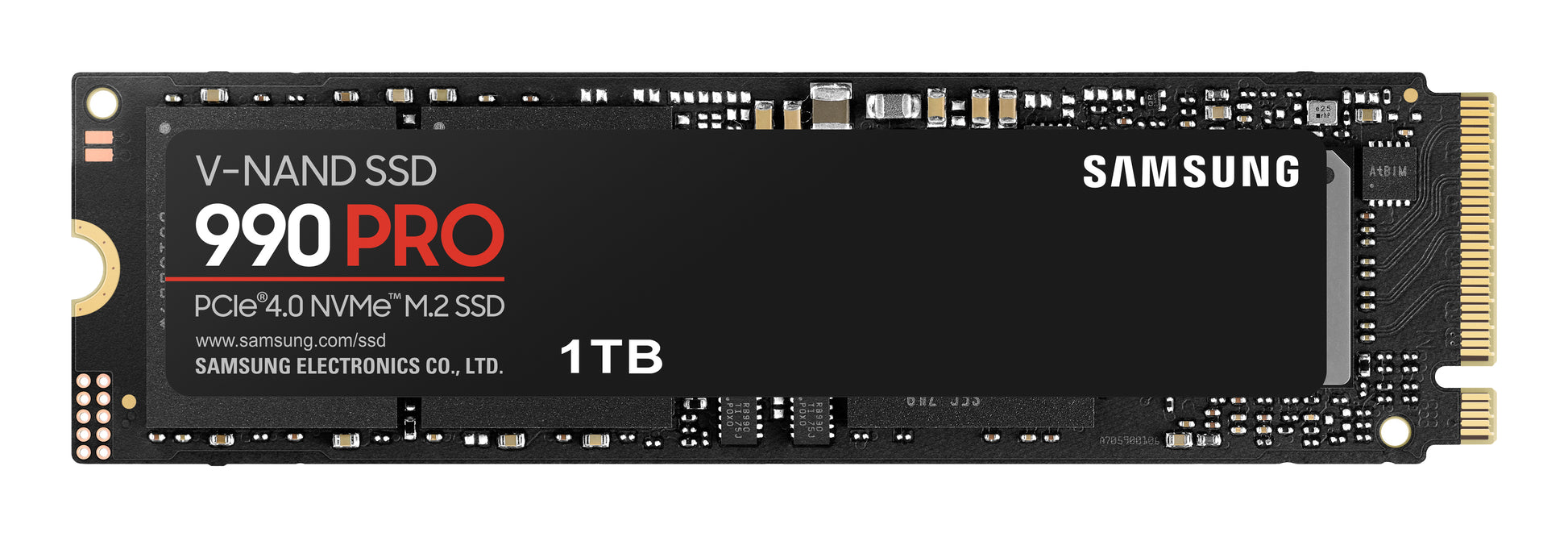 Samsung 990 PRO 1 TB M.2 PCI Express 4.0 NVMe V-NAND MLC product image