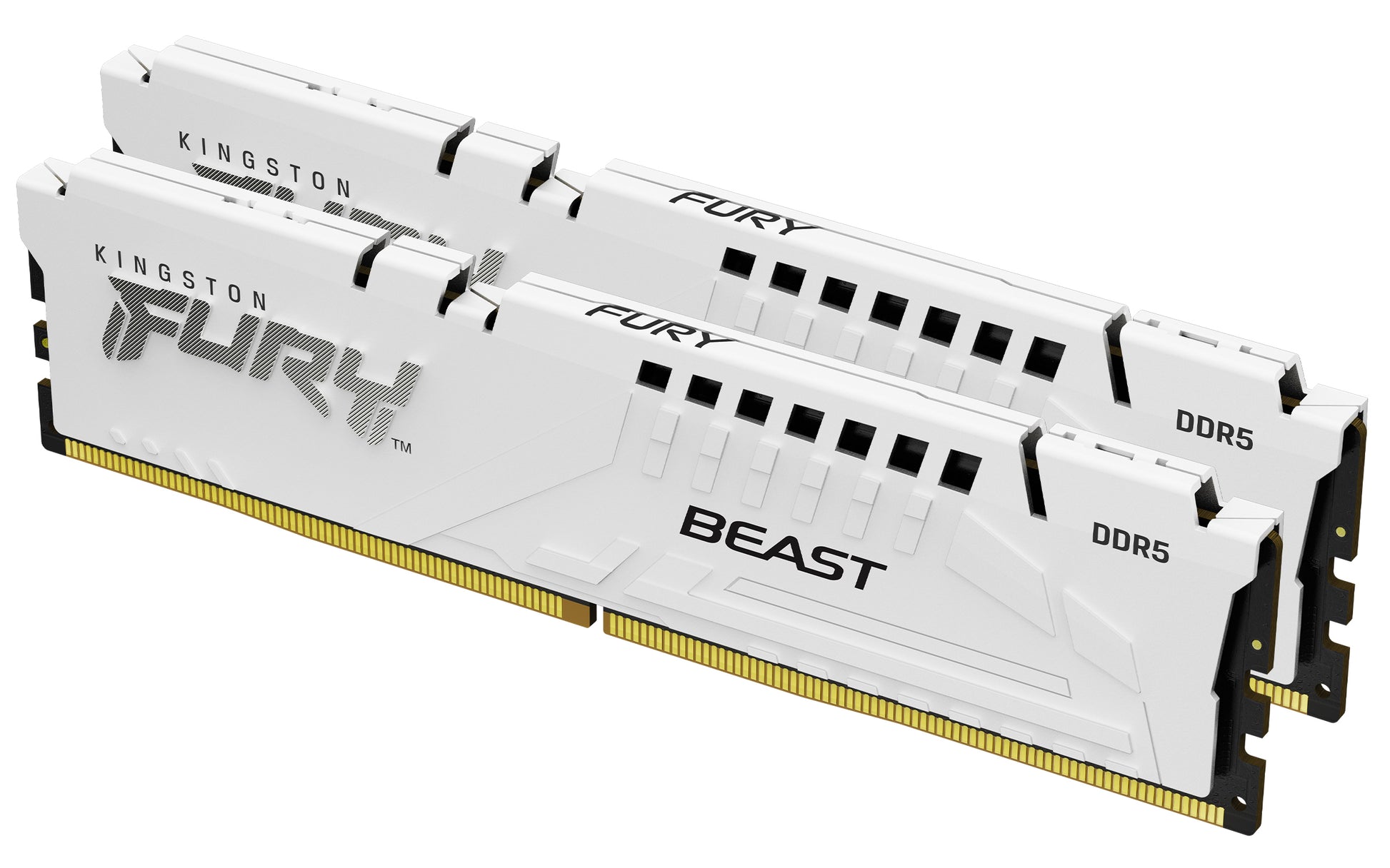 Kingston Technology FURY Beast 32GB 5600MT/s DDR5 CL36 DIMM (Kit of 2) White EXPO product image