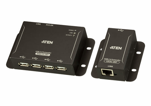 ATEN 4-Port USB 2.0 CAT 5 Extender (up to 50m) - ATEN
