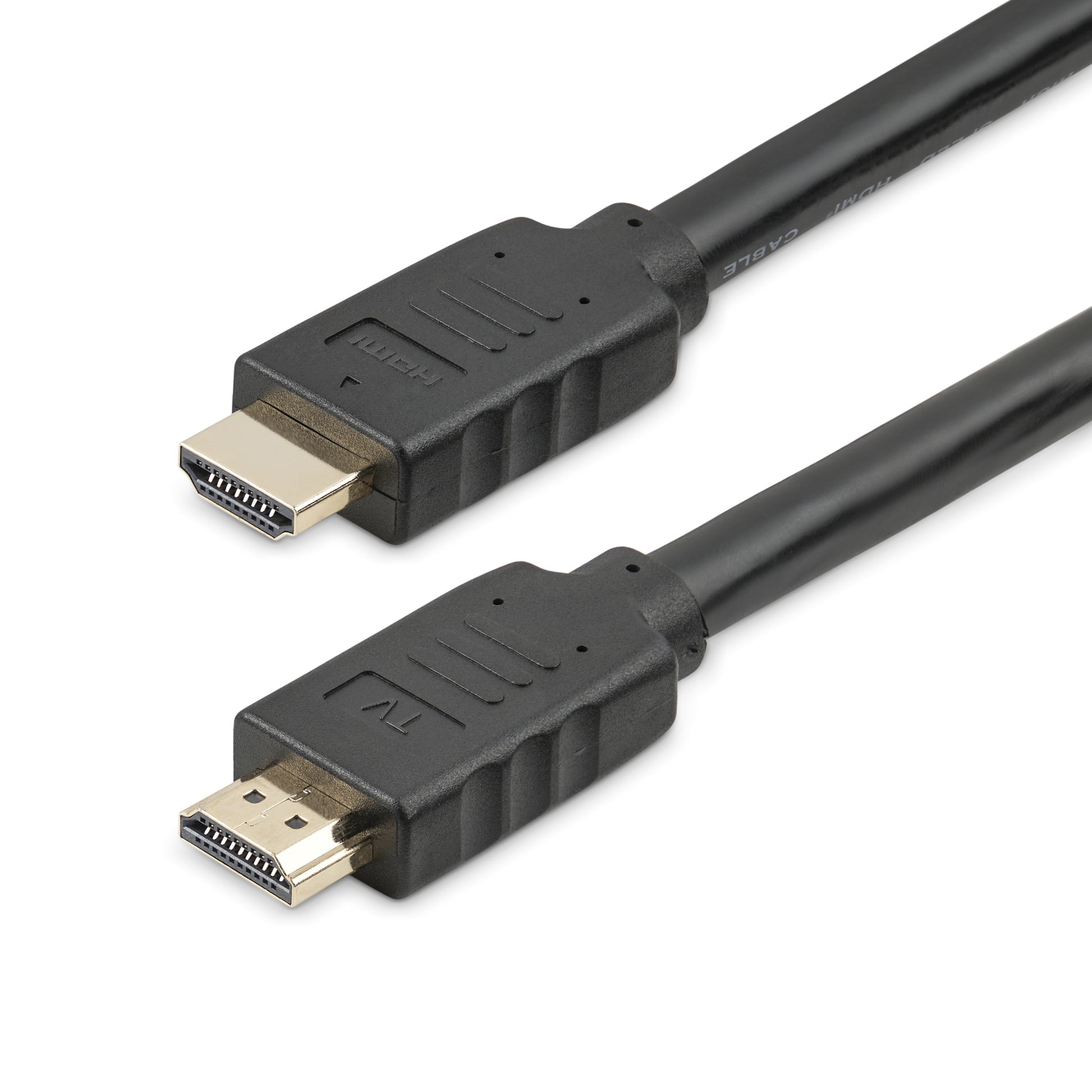 StarTech.com 30ft (9.1m) HDMI 2.0 Cable - 4K 60Hz Active HDMI Cable - CL2 Rated for In Wall Installation - Long Durable High Speed UHD HDMI Cable - ARC, HDR, 18Gbps - Male to Male Cord - Bl… product image