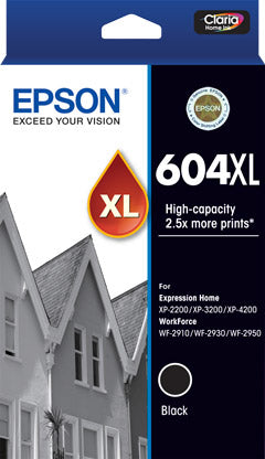 Epson 604XL ink cartridge 1 pc(s) Original High (XL) Yield Black product image