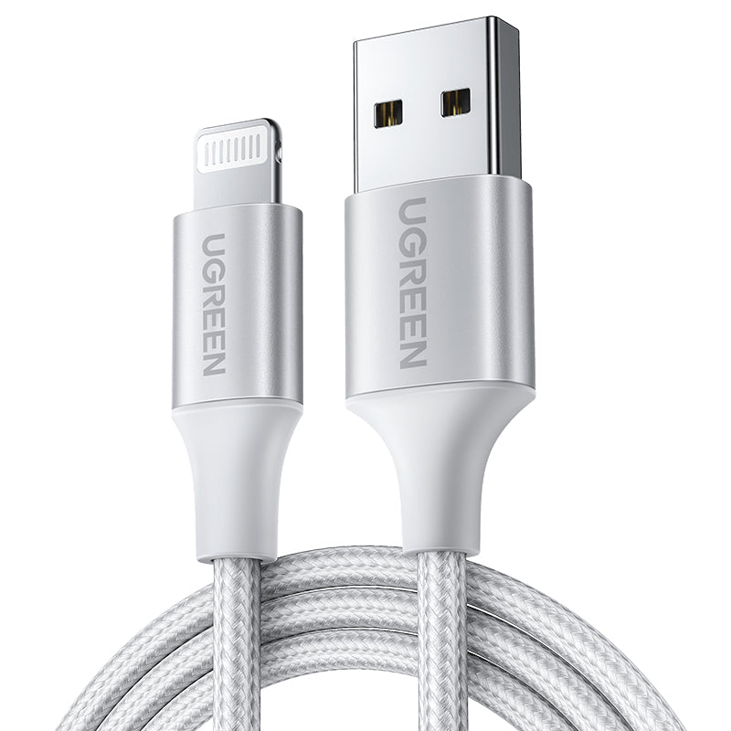 Ugreen 60161 Alu Case Braided Lightning Cable 1m product image