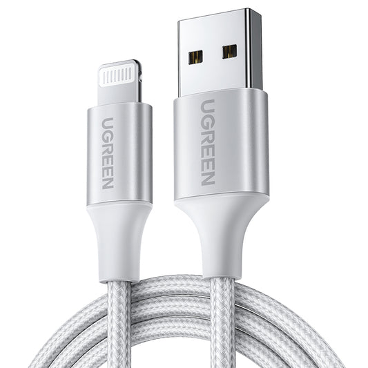 Ugreen 60161 Alu Case Braided Lightning Cable 1m product image