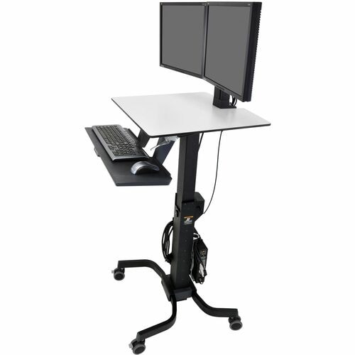 Ergotron Workfit-C Sit-Stand Dual LCD Black. (24-214-085)