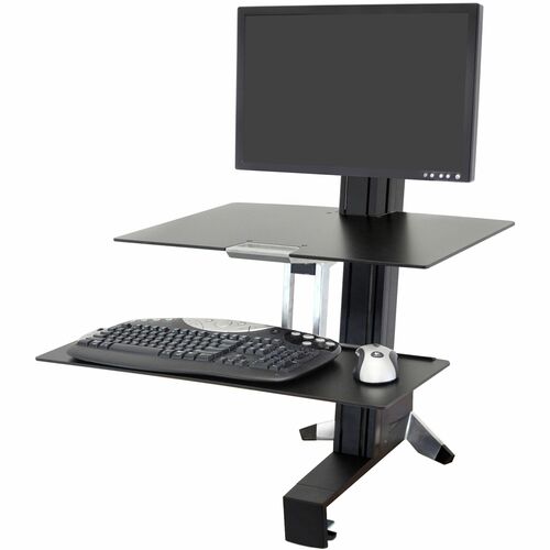 Ergotron WORKFIT S SINGLE HD WITH WORKSURFACE (33-351-200)