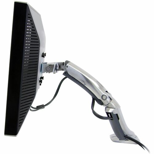 Ergotron MX DESK MOUNT LCD DISPLAY ARM FOR 30IN DISPLAY VESA STANDARD WITH POLISHED ALUMINIUM FINISHHEIGHT TILT PAN AND PORTRAIT ADJUSTME (45-214-026)