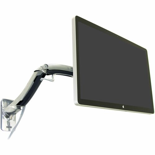 Ergotron MX Wall Mount LCD Display Arm Polished Aluminium Colour Up to 100mm VESA mount (45-228-026)