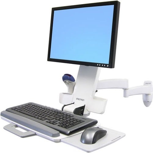 Ergotron 200 Series Combo Arm White Colour (45-230-216)