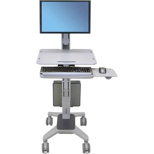 Ergotron WORK FIT SIT-STAND ERGONOMIC LCD WORKSTATION MAX DISPLAY SIZE 22IN MAX DISPLAY WEIGHT 8.1KG630MM HEIGHT ADJUSTMENT FOR COMFORTABLE MO (24-198-055)