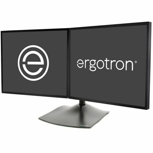 Ergotron DS100 Dual LCD Display Horizontal Desk Stand (33-322-200)
