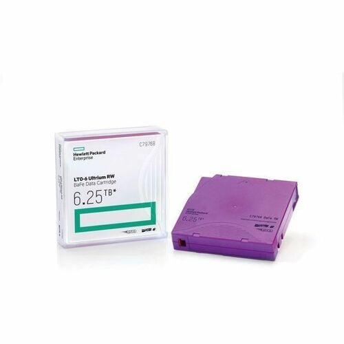 HPE LTO-6 Ultrium 6.25TB MP RW Data Tape (C7976A)