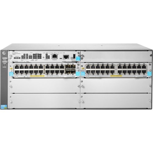 HPE Aruba Networking 5406R 44GT PoE+ and 4 port SFP+ (No PSU) v3 zl2 Switch (JL003A)
