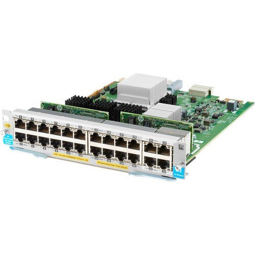 HPE Aruba Networking 20p 10/100/1000BASE-T PoE+ 4p 1/2.5/5/10GBASE-T PoE+ MACsec v3 zl2 Module (J9991A)