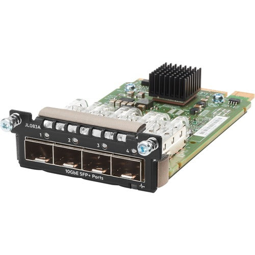 HPE Aruba Networking 3810M/2930M 4-port 100M/1G/10G SFP+ MACsec Module (JL083A)