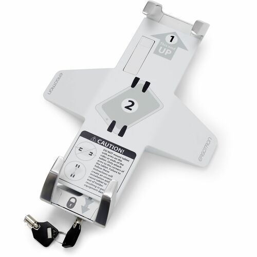 Ergotron LOCKABLE TABLET MOUNT POLISHED (45-460-026)