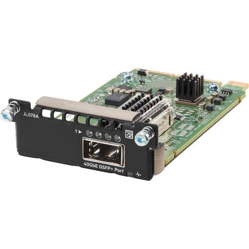 HPE Aruba Networking 3810M/2930M 1-port QSFP+ 40GbE Module (JL078A)