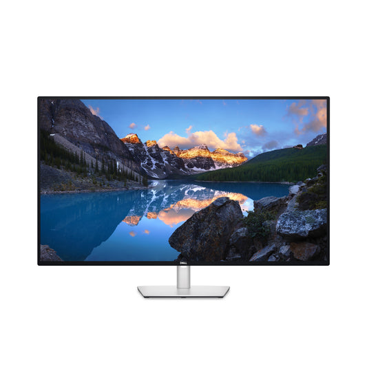 DELL UltraSharp U4323QE computer monitor 109.2 cm (43") 3840 x 2160 pixels 4K Ultra HD LCD Silver product image
