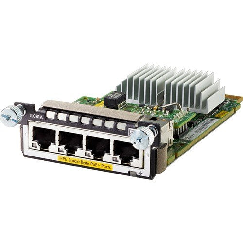 HPE Aruba Networking 3810M 4 HPE Smart Rate PoE+ Module (JL081A)