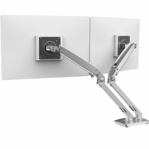 Ergotron MXV DESK DUAL MONITOR ARM (POLISHED ALUMINUM) (45-496-026)
