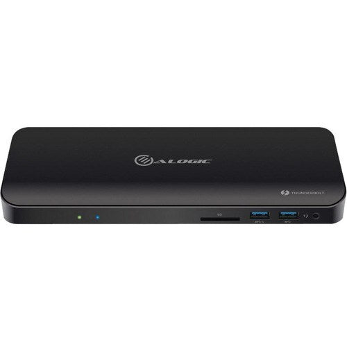 ALOGIC THUNDERBOLT 3 4K DUAL DISPLAY DOCKING STATION WITH POWER DELIVERY - BLACK (TB3D2D24K-H)