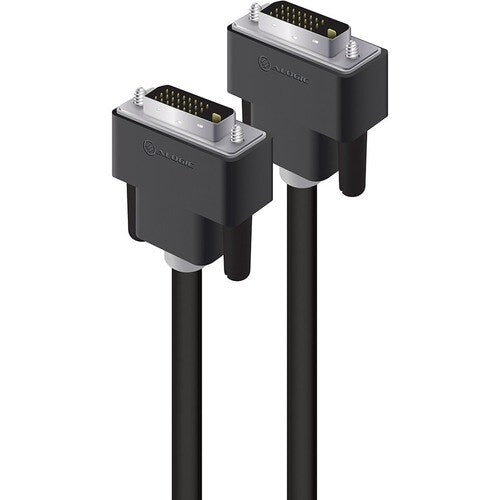 ALOGIC 2M DVI-D DUAL LINK DIGITAL VIDEO CABLE - MALE TO MALE - COLOUR BOX (DVI-DL-02B-MM)