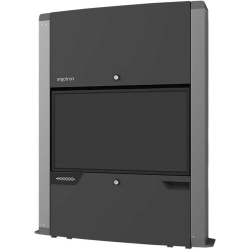 Ergotron CAREFIT 24-INCH SIT-STAND ENCLOSURE MATTE BLACK (61-367-060)