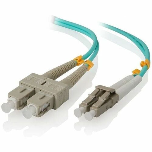 ALOGIC 2M LC-SC 10G MULTI MODE DUPLEX LSZH FIBRE CABLE 50/125 OM3 (LCSC-02-OM3)