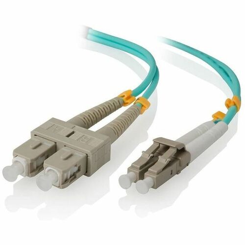 ALOGIC 2M LC-SC 40G/100G MULTI MODE DUPLEX LSZH FIBRE CABLE 50/125 OM4 (LCSC-02-OM4)