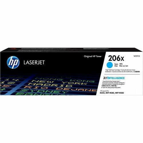 HP 206X CYAN ORIGINAL LASERJET TONER CRTG (W2111X)