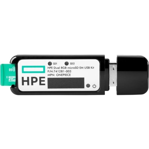 HPE 32GB microSD RAID 1 USB Boot Drive (P21868-B21)