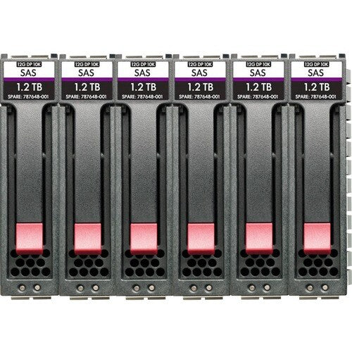 HPE MSA 10.8T SAS 10K SFF M2 6pk HDD Bdl (R0Q66A)